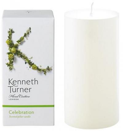 Kenneth Turner Pillar Candle - Celebration