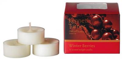 Kenneth Turner Tea Light candles - Winter Berries