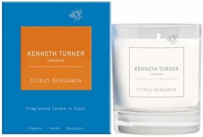 Kenneth Turner Citrus Bergamia Candle in Glass