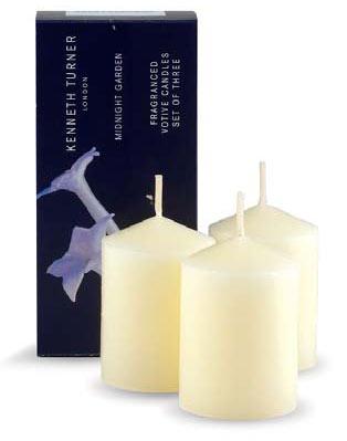 Kenneth Turner Midnight Garden Votive Candles